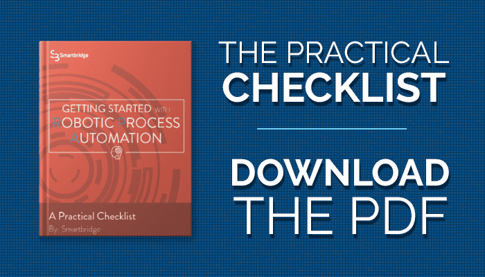 RPA checklist