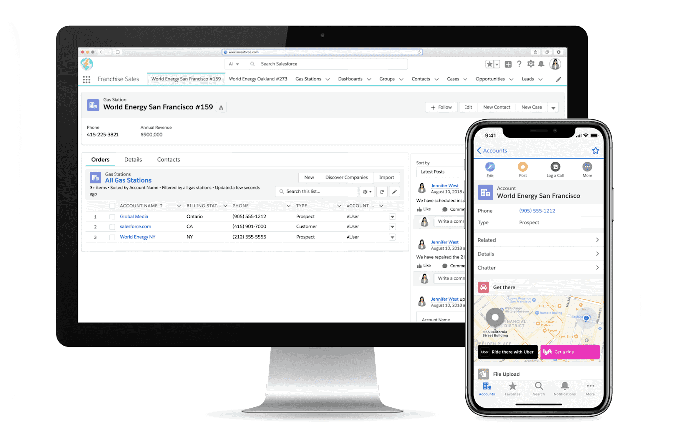 salesforce for construction