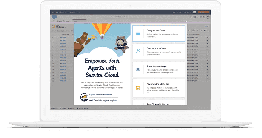 Service Cloud Computer salesforce service cloud