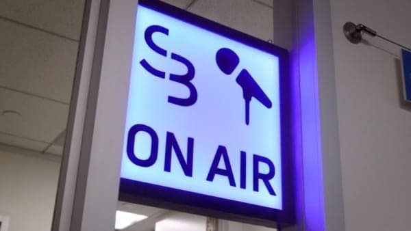 Smartbridge on air sign
