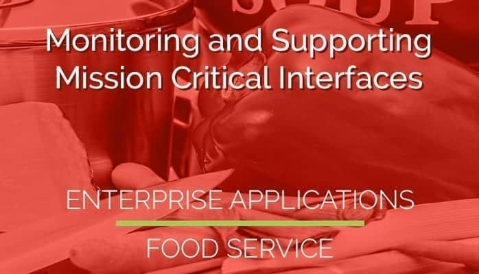 Monitoring and Supporting Mission Critical Interfaces