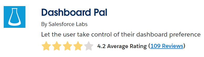 Dashboard Pal - Salesforce AppExchange Favorites