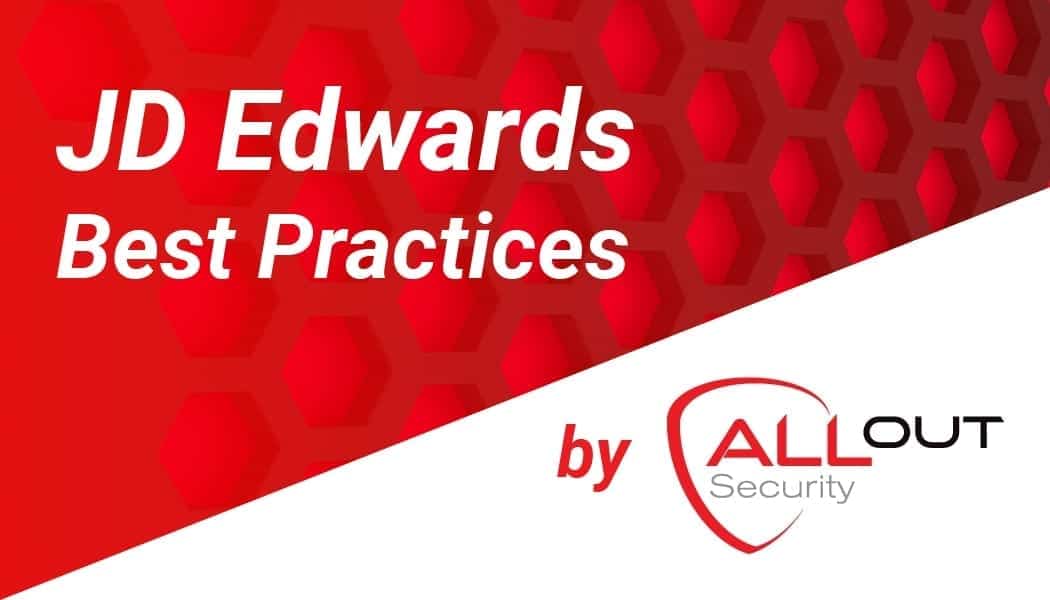all out security jd edwards