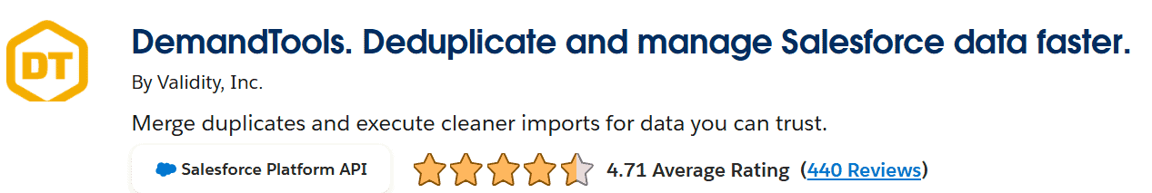 DemandTools - Salesforce AppExchange Favorites