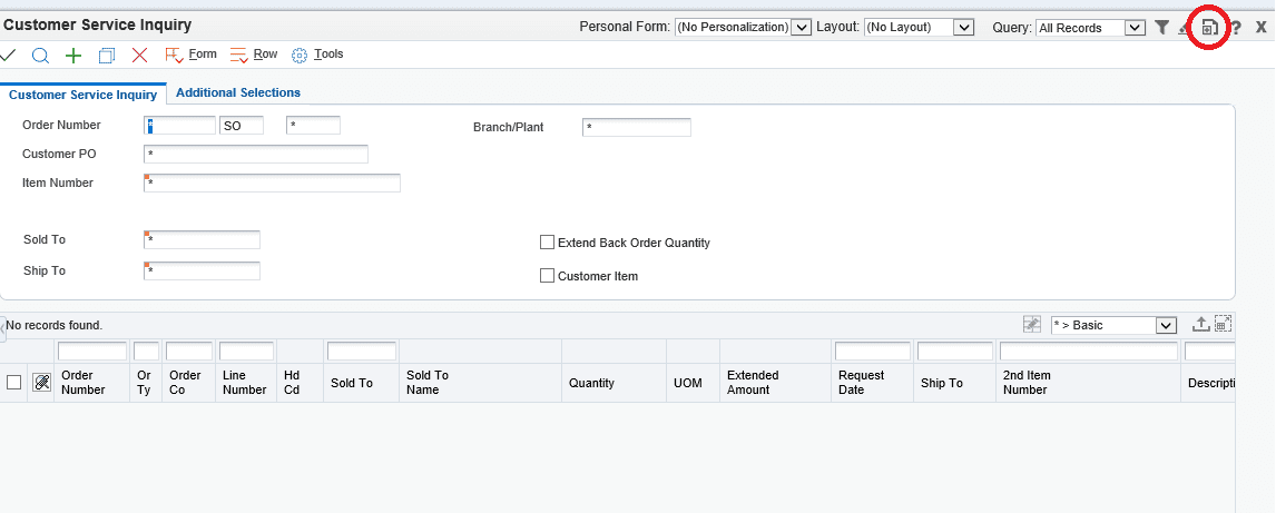 JDE Form Extensions