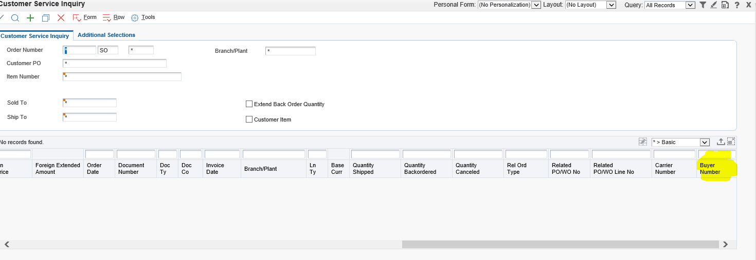 JDE Form Extensions