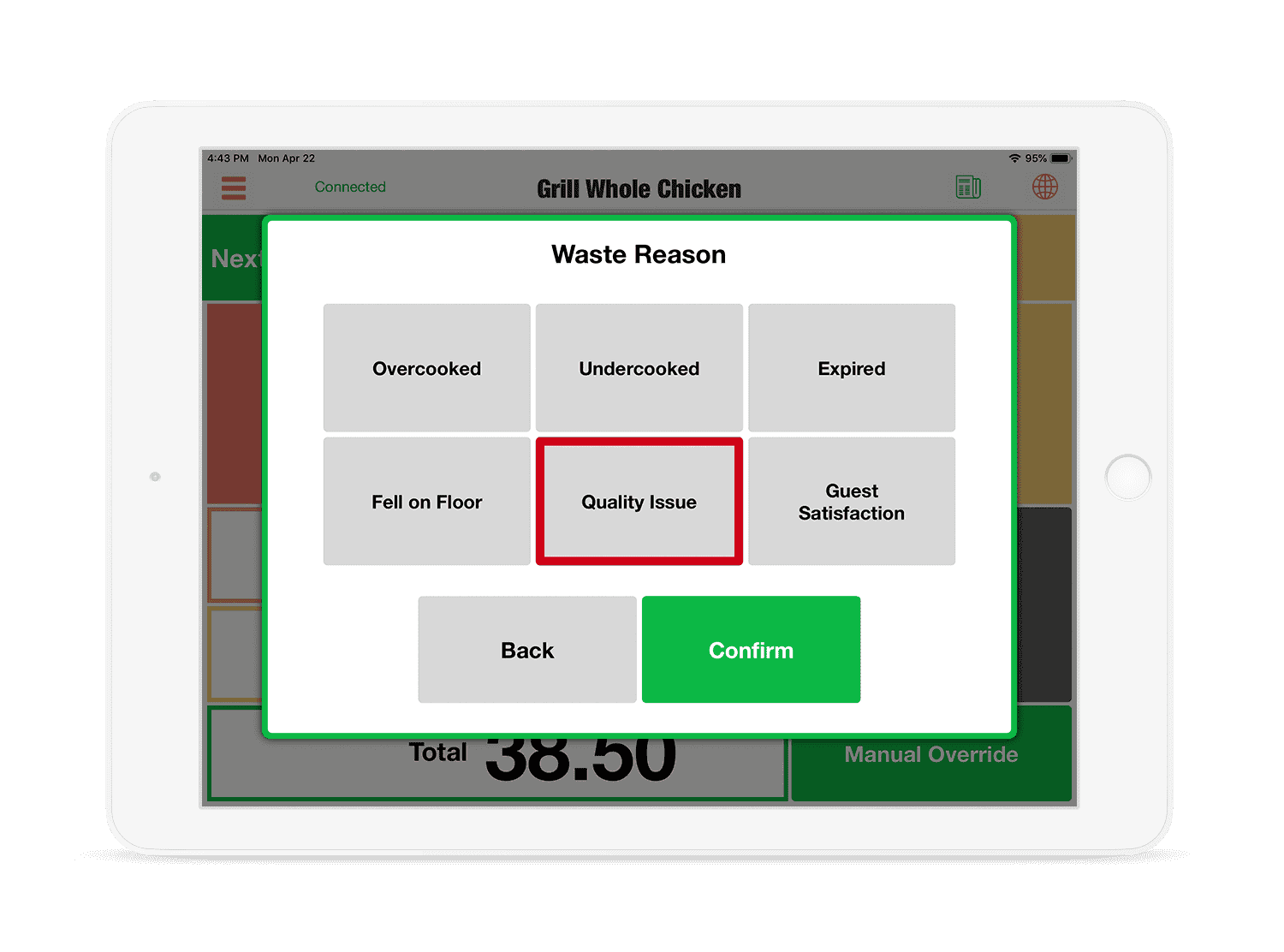 Restaurant Kitchen Intelligence - Grillmaster screenshot