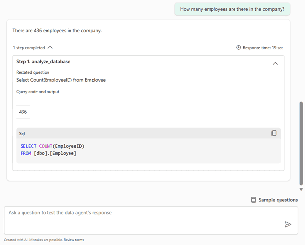 microsoft fabric data agent