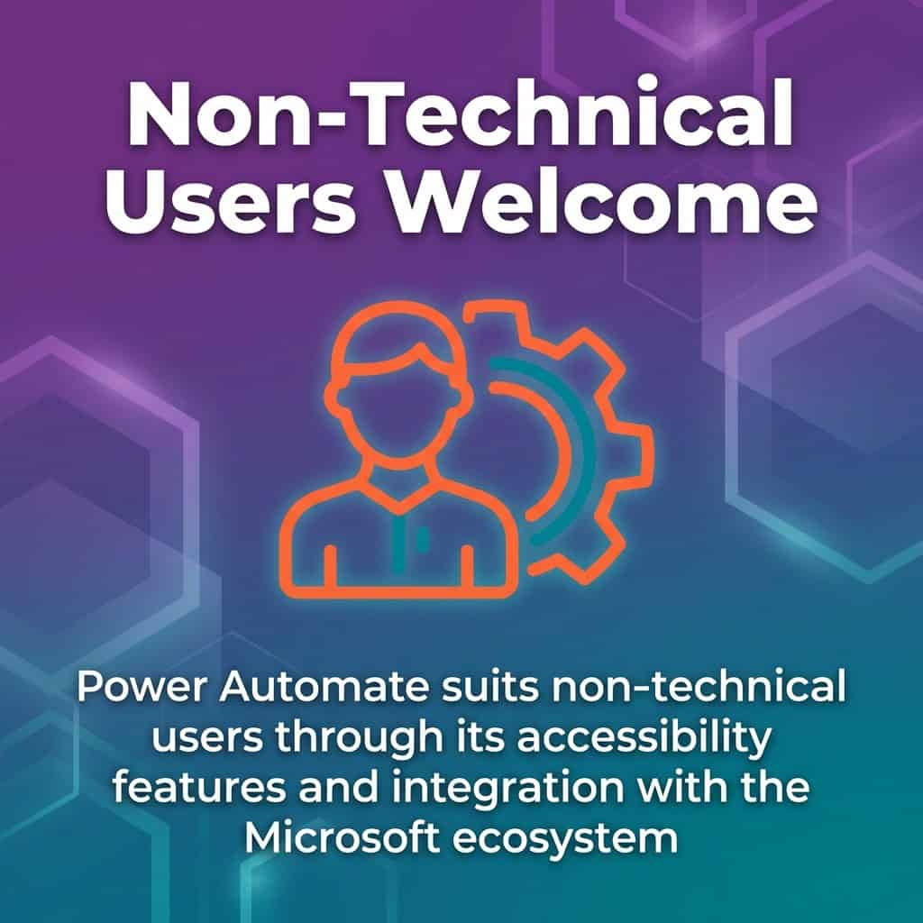 non-technical users welcome