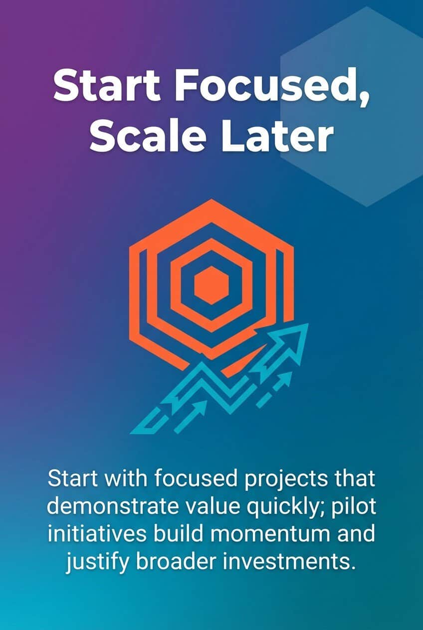 start focused, scale later