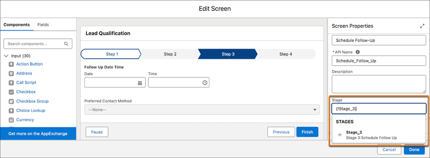 Salesforce Spring '25 Release - Help Users Navigate Screen Flows with Visual Progress Indicators