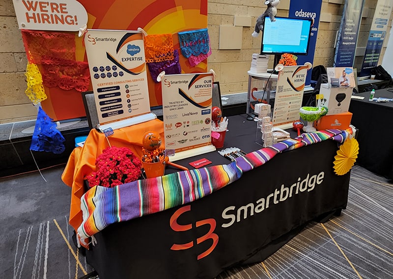 Salesforce Smartbridge booth